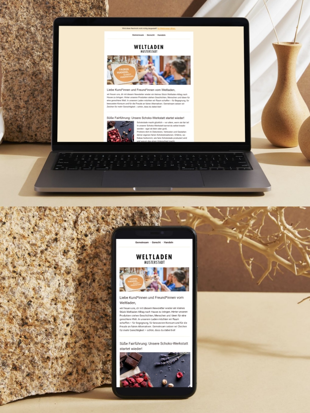 Newsletter für Weltläden